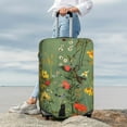 thumbnail image 7 of Gukieu Botanical Garden With Cats Print Suitcase Protective Cover, Elastic Zipper Buckle Suitcase Protective Cover, Suitable for Travel, Business Trip-Small, 7 of 7