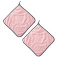 thumbnail image 1 of Oleegame 2PC Ten Dollar Items Non-stick Oil Hand Towel Rags Can Be Hung Rags Kitchen Rags Lazy Rags Pink, 1 of 2