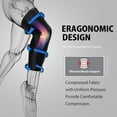 thumbnail image 4 of GFDYREE Manchons de Jambe Complets Longs Manchons de Compression Manchons de Genou Protègent la Jambe, pour Homme Femme Basketball, Arthrite Cyclisme Sport Football, Réduisent les Varices et le Gonflement des Jambes (Paire), 4 of 7