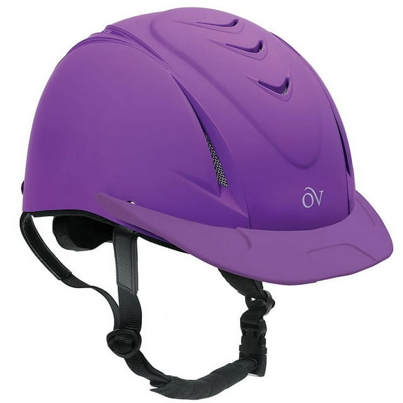 Xx Sml Ovation Deluxe Lightweight Adjustable Horse Riding Schooler Helmet Purple