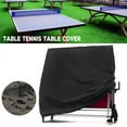 thumbnail image 3 of Ourlova Housse de Table de Pings Pong Housse de Rangement Protection Housse de Mobilier de Table de Ping-Pong Intérieur Extérieur Housse de Table de Ping-Pong 165x70x185cm, 3 of 9