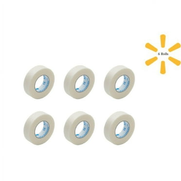 3M Medical Tape Micropore Easy Tear Paper 1/2 Inch X 10 Yard White, 6 Rolls - 1530-0