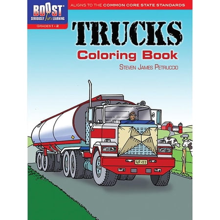 Trucks Coloring Book - Walmart.com