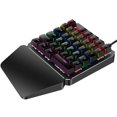 thumbnail image 3 of HXSJ J100 Teclado profesional para juegos de una sola mano de 35 teclas con reemplazo con HXSJ Teclado, 3 of 6