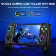 thumbnail image 4 of Controlador de juegos móvil para iPhone/Android, controlador de teléfono inalámbrico con soporte para funda de teléfono, controlador de juegos RGB compatible con Xbox Game Pass, PlayStation, Steam Lin, 4 of 5