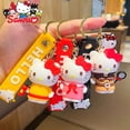 thumbnail image 2 of Sanrio-llavero con colgante de Hello Kitty KT, llavero de gato, bolsa de dibujos animados, colgante de muñeca, joyería, Charm, cadena de dibujos animados de Anime, regalos YAOSANBAO BAO unisex, 2 of 2