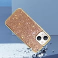 thumbnail image 3 of Compatible with Cute iPhone 13 Bling Diamond Case Glitter for Women 3D Rhinestone Crystal Shiny Sparkly Protective Cover with Electroplate Plating Bumper Luxury Fashion Case Rose Gold, 3 of 14
