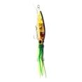 thumbnail image 4 of Señuelo de pesca de calamar realista, señuelos de pesca de 24 cm/40 g, anzuelo triple de calamar, Crankbait de calamar construido para precisión, 4 of 5