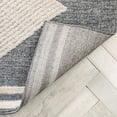 thumbnail image 4 of Well Woven Harlow Evie Tribal Diamond Medallion Grey 5'3" x 7'3" Area Rug, 4 of 8