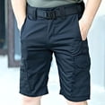 thumbnail image 5 of Taylonsss Men's Pants Pocket Water Ripstop Hiking Pants Lightweight Cargo Fishing Military Shorts, 5 of 5