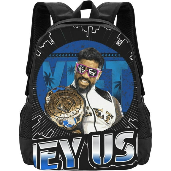 Jey USO Wrestler Unisex Sports Bag, Backpack for Indoor Classic Work Backpack Notebook Bag for Men and Women