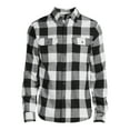 thumbnail image 5 of George Men's and Big Men's Super Soft Flannel Shirt, up to 5XLT, 5 of 5