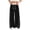 Black, variant on Girl's Baggy Sweatpants Letter Patched Wide Leg Pants Elastic Waist Long Trousers Joggers Trendy School Y2K Hip Hop Sw𝐞at
