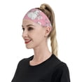 thumbnail image 4 of Wukai Rabbit And Flower Sports sweatband,Men & Women Sweatband Headband for Running, Cross Training, Racquetball, Working Out, 4 of 7