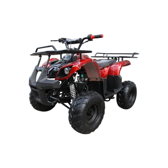 Coolster 3125R Mid-Size Deluxe Utility Quad - 120cc, Automatic with Reverse, Electric Start