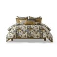 thumbnail image 3 of 9 PCS King Jacquard Oversized Duvet Style Comforter Set Gold, 3 of 10