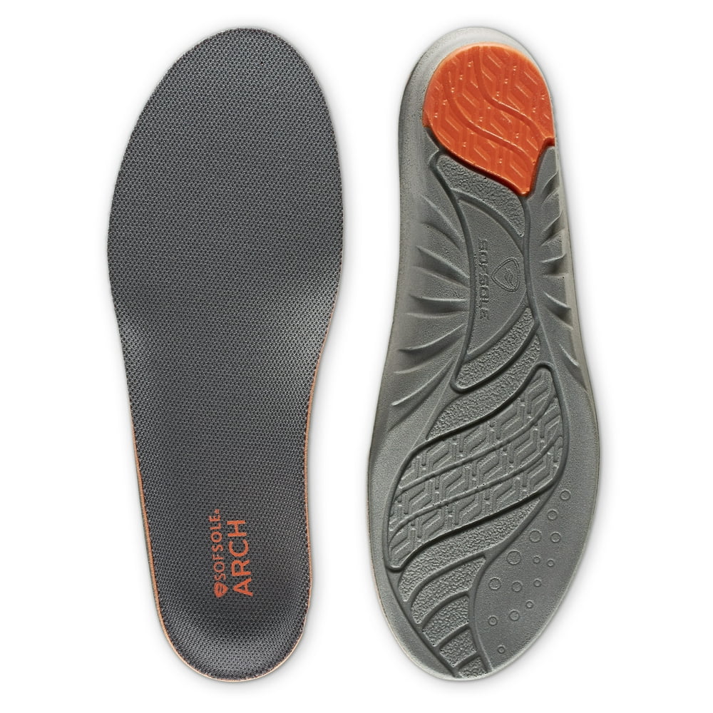 Sof Sole  Insoles  Men s High Arch Performance Full Length 