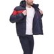thumbnail image 4 of Chaqueta Tommy Hilfiger Classic con capucha acolchada para hombre, azul marino y rojo, 4 of 5