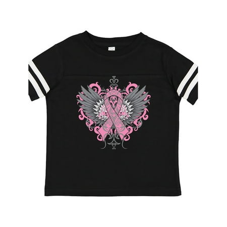 

Inktastic Breast Cancer Cool Wings Gift Toddler Boy or Toddler Girl T-Shirt