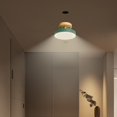 thumbnail image 6 of Gnmfd Corridor Ceiling Light LED Hallway Light Wooden Flush Mount Ceiling Lamp Modern Indoor Lights for Entrance Balcony Cloakroom Living Room Bedroom Lighting Fixtures for Home Decor, 6 of 6