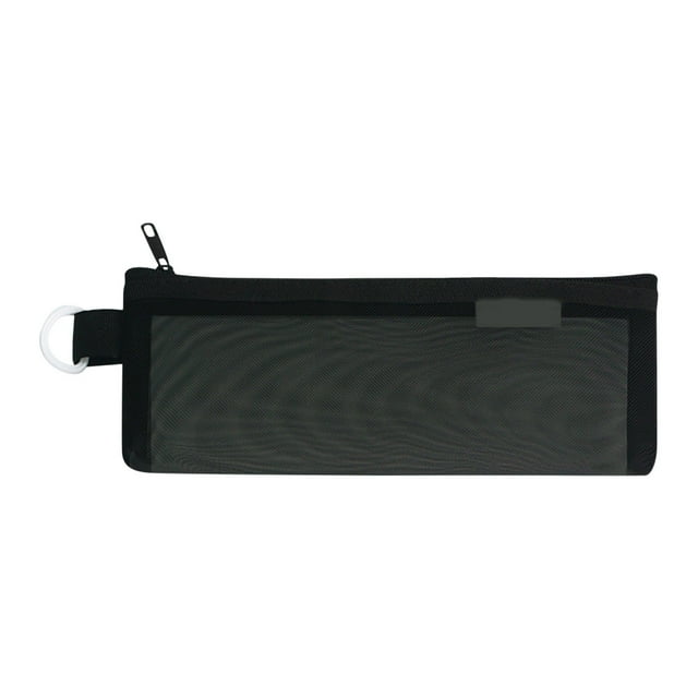 Sokhug Pencil Case Box Transparent Mesh Pencil Case Pencil Case Large Capacity Pen Storage Bag