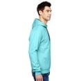 thumbnail image 3 of Fruit Of The Loom Unisex Sofspun Hooded Sweatshirt, M, Scuba Blue, 3 of 3