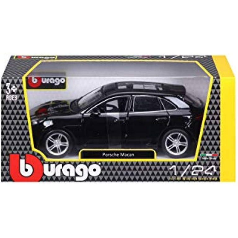 Porsche Macan Turbo ミニカー ブラック Bburago Porsche Macan Turbo 1:24 Diecast Toy Model Car Black