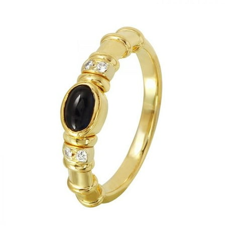 Foreli 0.65CTW Sapphire 18k Yellow Gold Ring