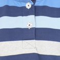 thumbnail image 2 of Lazy Jacks Womens Striped Button Neck Sweatshirt, 2 of 4