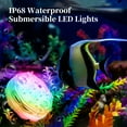 thumbnail image 2 of lámpara de piscina 5 UNIDS Luces LED Sumergibles con Controles Remotos RGB 15 Colores Luces de Estanque Impermeables Luces Subacuáticas para Piscina Bañera de Hidromasaje Florero de Fiesta Tanque de P Abanopi lámpara de piscina, 2 of 7