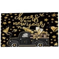 thumbnail image 1 of Bonheur Réveillon du Nouvel An - Or - Décorations de Table de Fête - Napperons de Fête du Réveillon du Nouvel An, 1 of 5