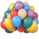 thumbnail image 1 of Globos de látex Isndare Colorido Rainbow 60 unidades 30 cm, 1 of 5