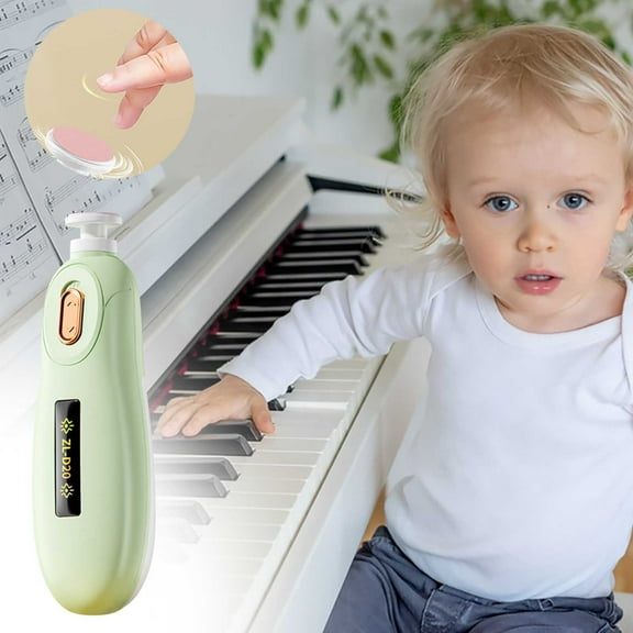 HongHeng Clearance Under $2.00 Nail Clipper Electric Baby Nail Polisher Elderly Home Nail Polisher Mini Handheld Nail Polisher