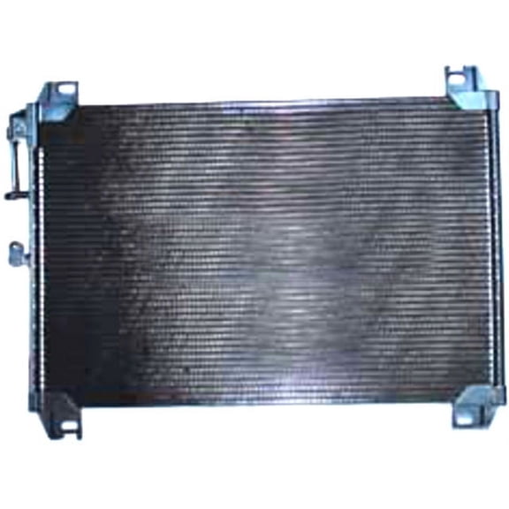 A/C Condenser - Compatible with 2005 - 2009 GMC Envoy Denali Sport Utility 5.3L V8 2006 2007 2008