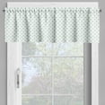 thumbnail image 4 of Ambesonne Green Valance & Curtain, Pastel Polka Dots, 55"x36", Mint Green White, 4 of 6