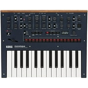 KORG Monologue Analog Synthesizer monologue BL Monologue Dark Blue 25 Keys 16-Step Sequencer Oscilloscope Equipped Battery-powered Lightweight Ideal for Carrying