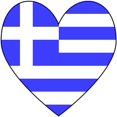 thumbnail image 2 of CafePress - Greek Flag Heart Valentine Infant Creeper - Baby Light Bodysuit, Size Newborn - 24 Months, 2 of 4