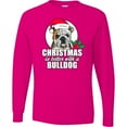 thumbnail image 3 of Inktastic Christmas is Better with a Bulldog Long Sleeve T-Shirt, 3 of 5
