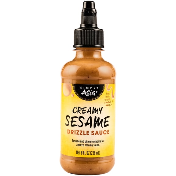 Simply Asia Creamy Sesame Drizzle Sauce, 8.0 fl oz Bottle
