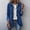 【Denim】Dark Blue, variant on Chiccall Denim Jackets for Women Women's Classic Button Front Collared Ruffle Trim Relaxed Jean Jacket Casual Outerwear With Pockets Khaki S