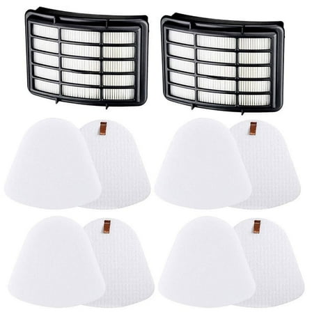 2 HEPA   4 Foam & Felt Replacement Filters Compatible with Shark Navigator Lift-Away NV350, NV351, NV352, NV355, NV356E, NV357, NV360, NV370, NV391, UV440, UV490, UV540, CU500