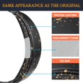 thumbnail image 4 of SOULWIT Replacement Headband Pad Kit for Bose QuietComfort 15(QC15)/QuietComfort 2(QC 2) Headphones, Easy DIY Installation - Black Gold, 4 of 6