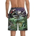 thumbnail image 3 of Rick And Morty Mens Swim Trunks Quick Dry Board Shorts With Mesh Lining, Beach Shorts Swimwear Bathing Suits, 3 of 7