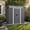 6' x 4'-Dark Gray-2, variant on Asofer 6x4 FT Outdoor Storage Shed, Metal Lockable Shed with Double Doors & Vents for Garden, Backyard, Patio, Dark Gray