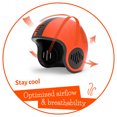 thumbnail image 5 of Chillafish Bobbi ABS hard-shell multi-sport certified helmet,size XS(head circumference:45-50cm/17,7-19,7in)adjustable and integrated chinstrap,size adjuster optimized airflow and breathability,Orange, 5 of 8