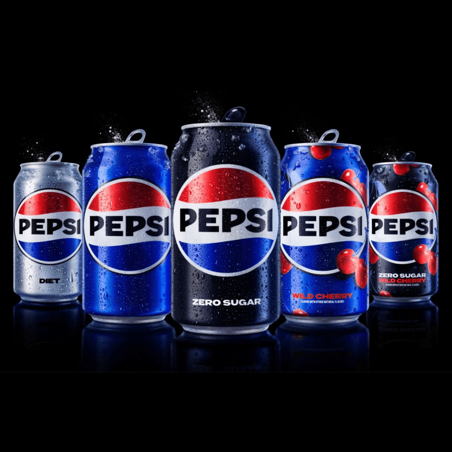 Pepsi Cola, Mini Can, 8fl oz,18pk, Soft Drink, Allergens Free