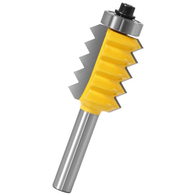 Embout de Routeur Réversible 8mm pour Joint de Tige et Doigt, Couteau Tenon 0.3x1.18 Pouces
