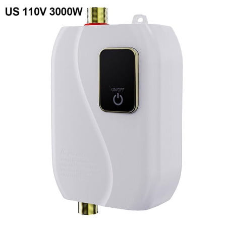 Electric Tankless Instant Hot Water Heater for Kitchen and Bathroom
