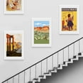 thumbnail image 3 of 24x36 Picture Frame 3 Pack, White Poster Frame, Display Poster 20 x 30 with Mat or 24 x 36 Without Mat for Horizontal or Vertical Wall Mounting., 3 of 8
