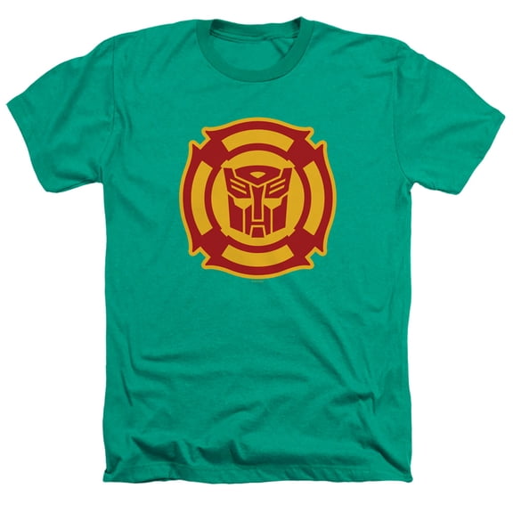 Transformers - Rescue Bots Logo - Heather Short Sleeve Shirt - Large